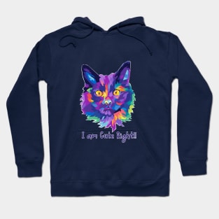 Cute Cat popart Hoodie